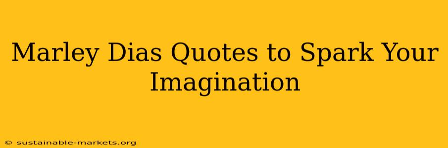 Marley Dias Quotes to Spark Your Imagination